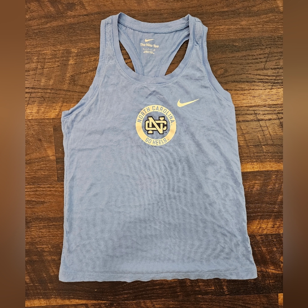 Nike Light Blue North Carolina Tank Top